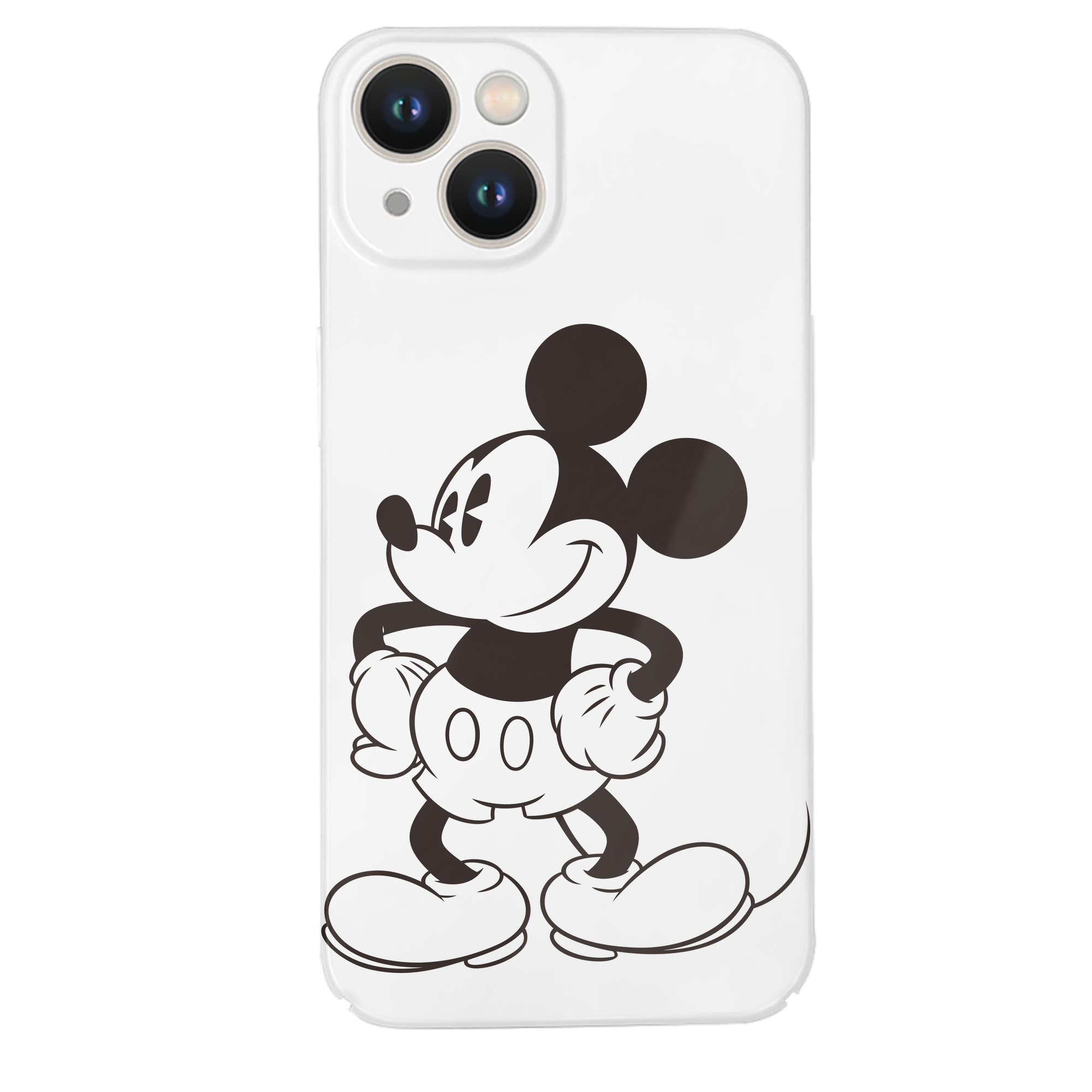 （画像用） ミッキーマウス Mickey Mouse 【iPhone 14シリーズ対応】ハードケース